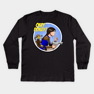 Fallout Girl Kids Long Sleeve T-Shirt